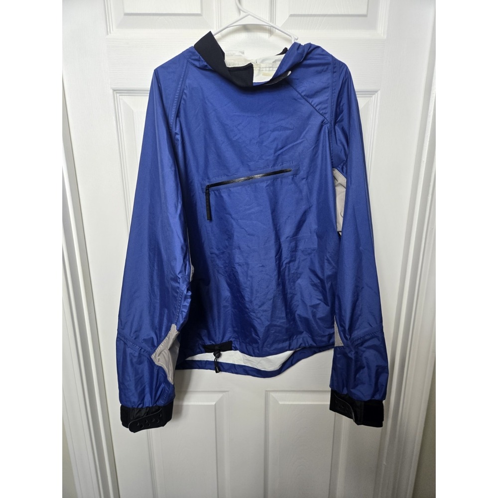 NRS Splash Jacket Kayak Paddle Top Blue Nylon Neoprene Adult XL Rafting